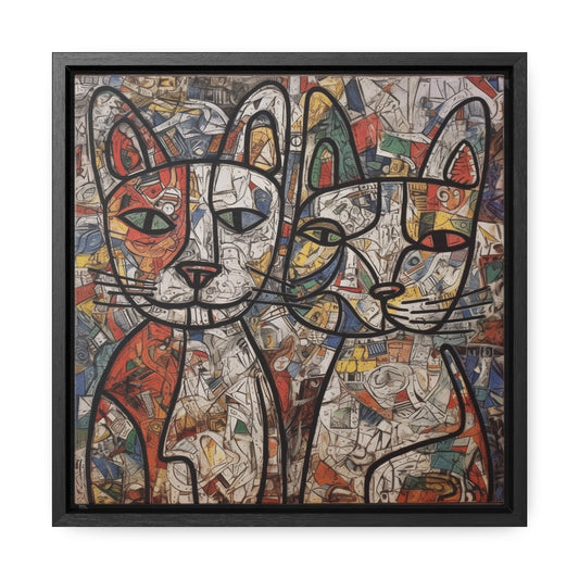 Cat 6, Gallery Canvas Wraps, Square Frame