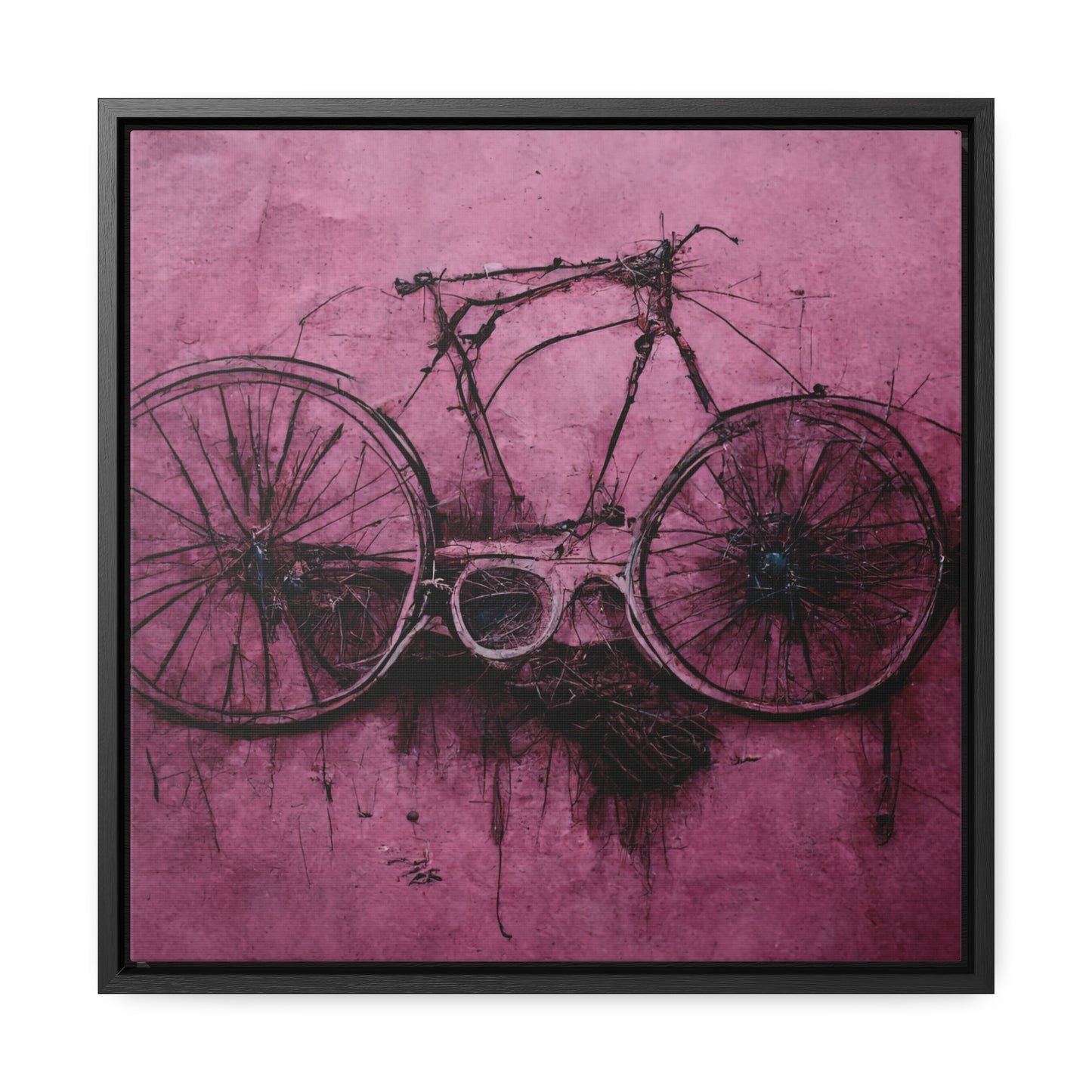 Bicycle 6, Valentinii, Gallery Canvas Wraps, Square Frame