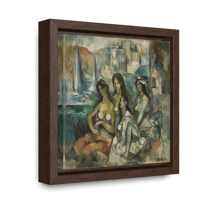 Women 15, Valentinii, Gallery Canvas Wraps, Square Frame