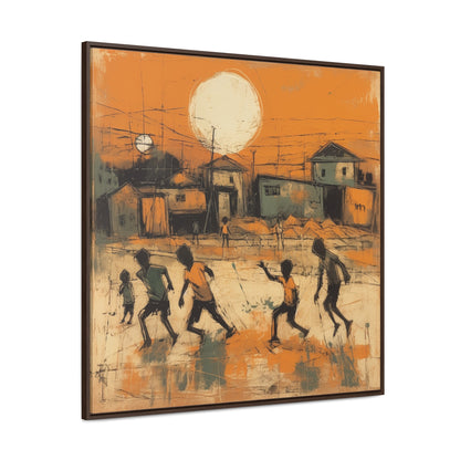 Childhood 37, Gallery Canvas Wraps, Square Frame