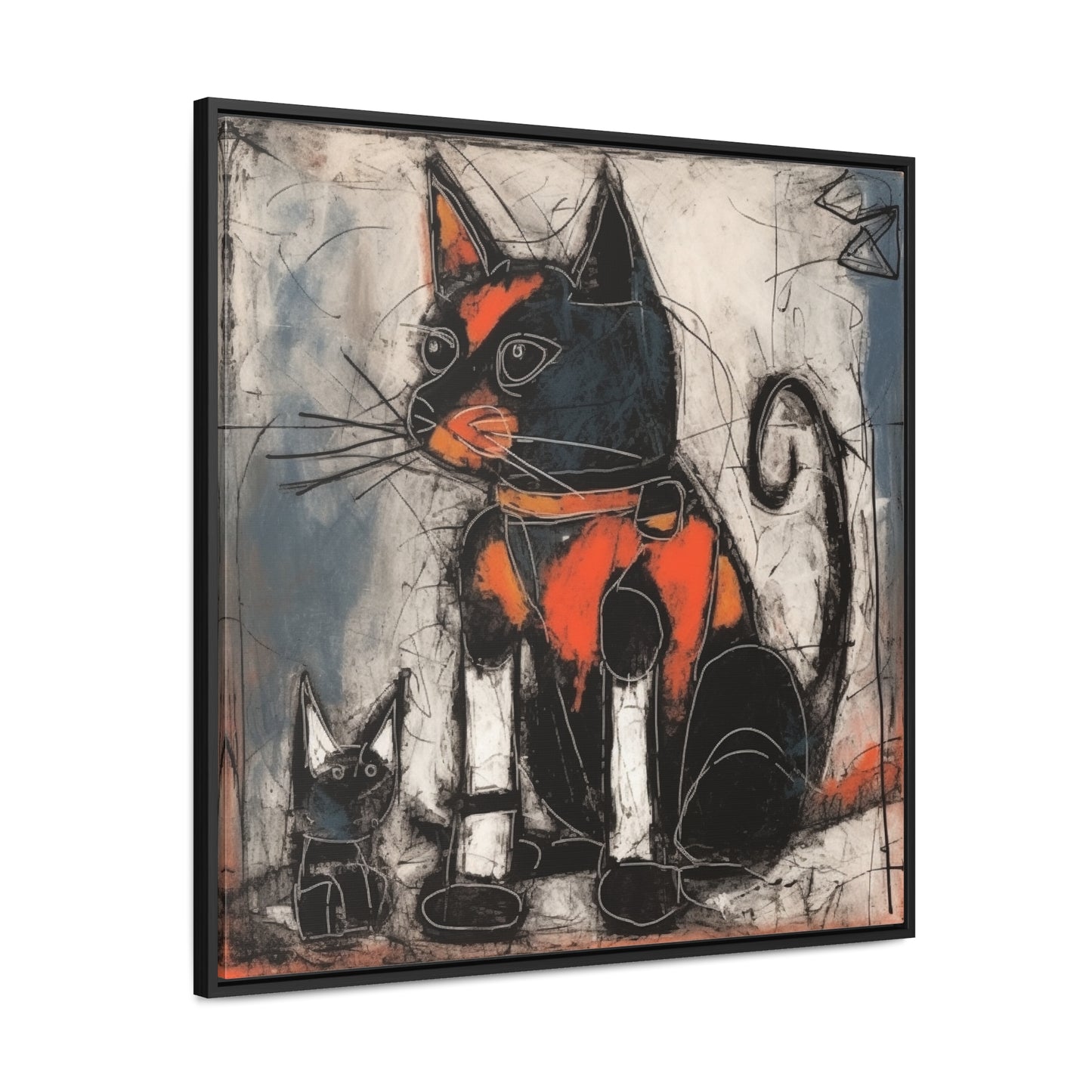 Cat 33, Gallery Canvas Wraps, Square Frame