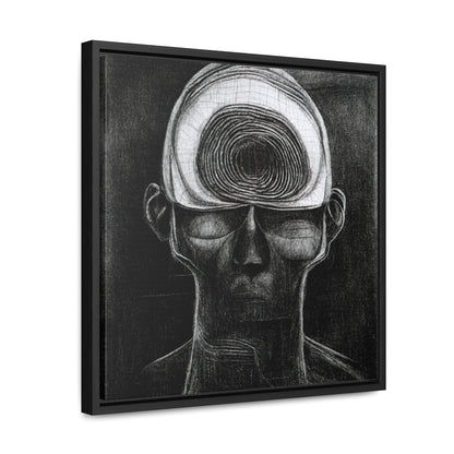 Brain 19, Valentinii, Gallery Canvas Wraps, Square Frame