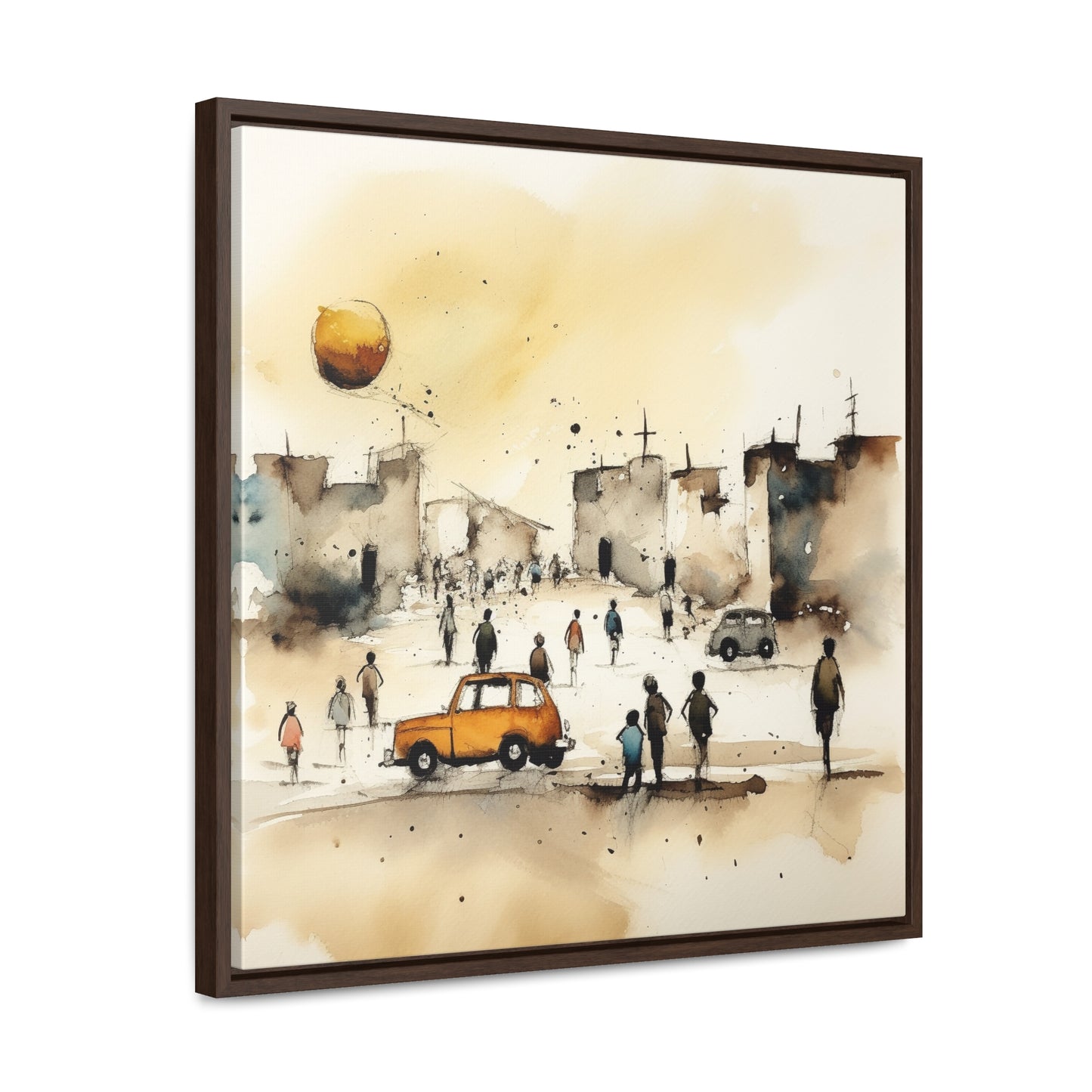 Childhood 7, Valentinii, Gallery Canvas Wraps, Square Frame