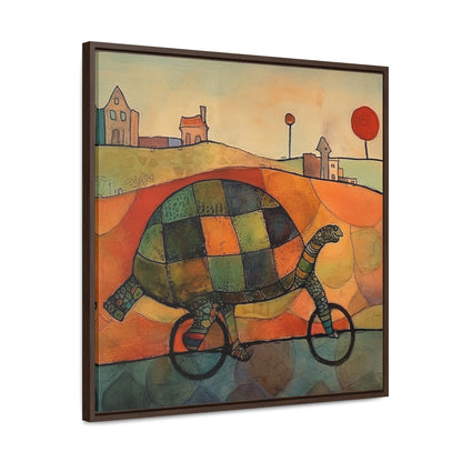 Turtle 5, Gallery Canvas Wraps, Square Frame