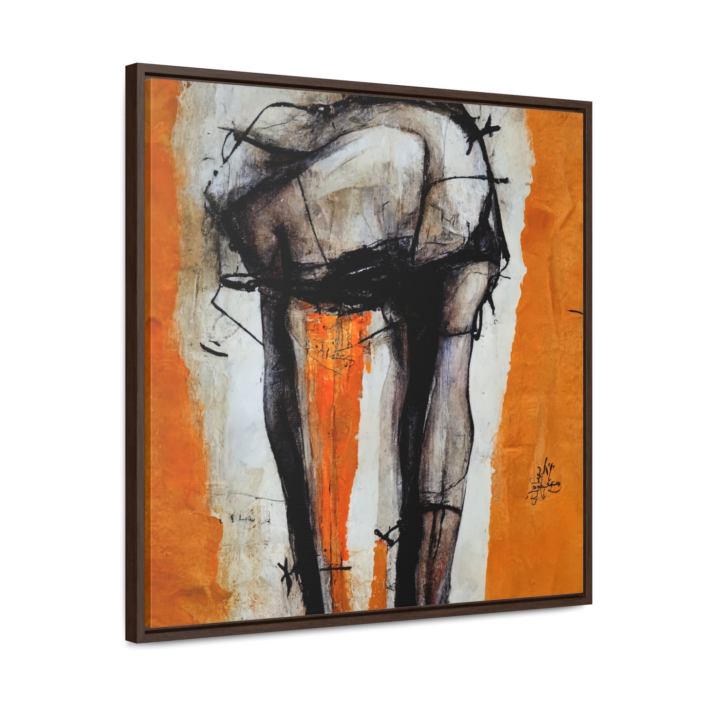 Feet and Drama 12, Valentinii, Gallery Canvas Wraps, Square Frame