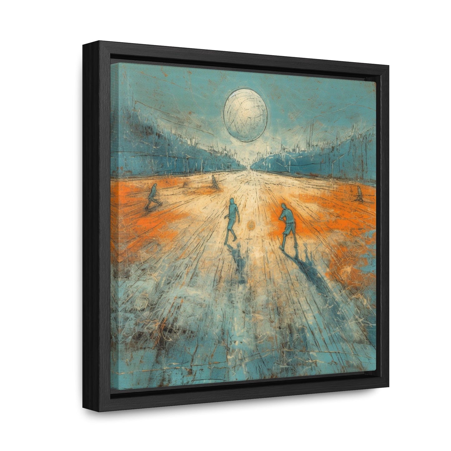 Childhood 16, Gallery Canvas Wraps, Square Frame