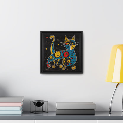 Cat 126, Gallery Canvas Wraps, Square Frame