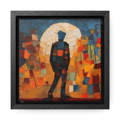 Sad Man 16, Gallery Canvas Wraps, Square Frame