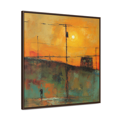 Land of the Sun 51, Valentinii, Gallery Canvas Wraps, Square Frame