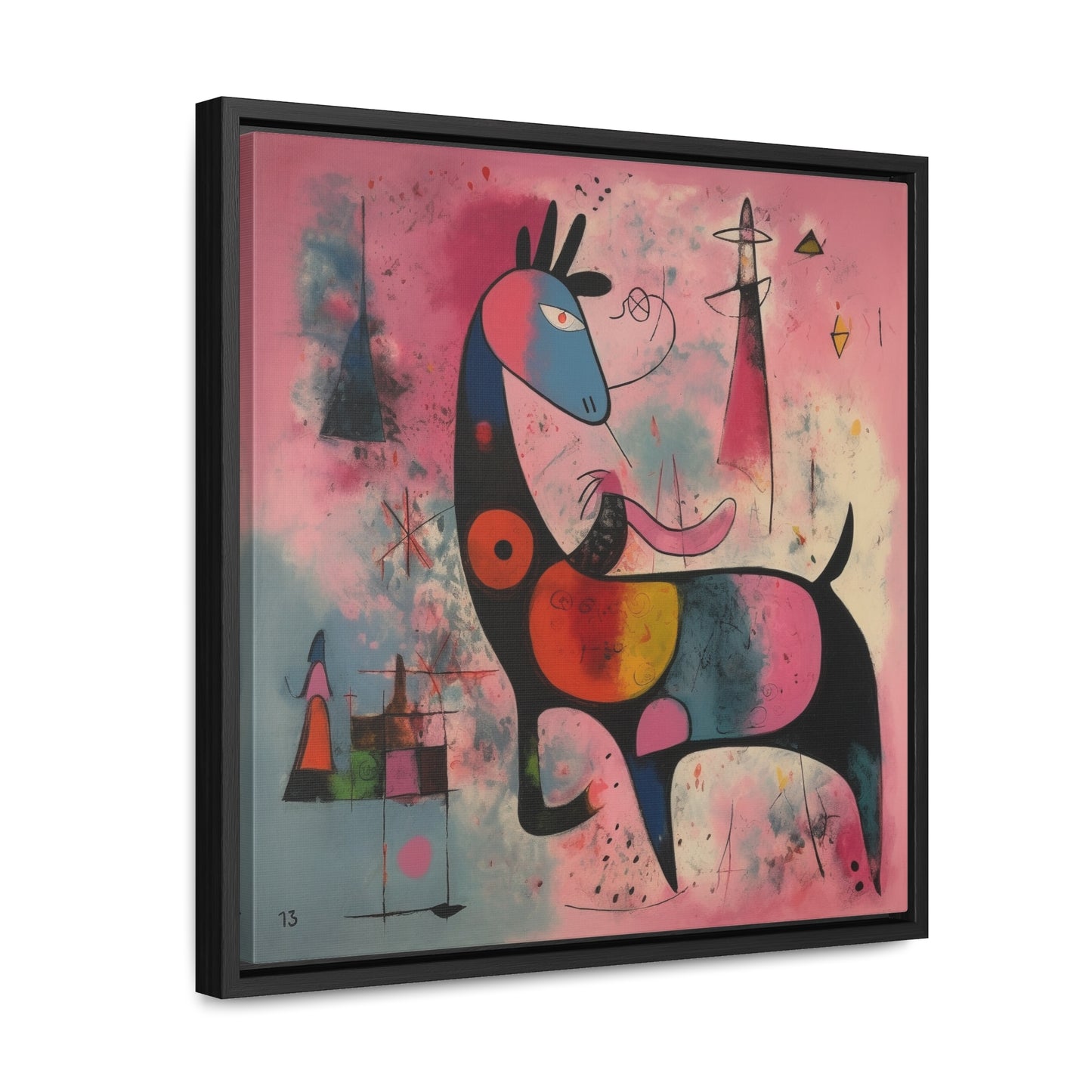 The Dreams of the Child 23, Gallery Canvas Wraps, Square Frame