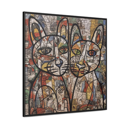 Cat 2, Gallery Canvas Wraps, Square Frame