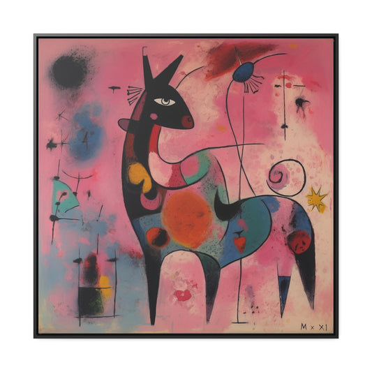 The Dreams of the Child 35, Gallery Canvas Wraps, Square Frame