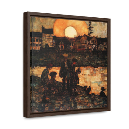 Land of the Sun 40, Valentinii, Gallery Canvas Wraps, Square Frame