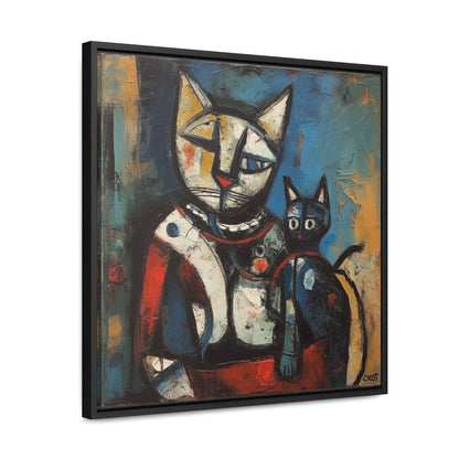 Cat 83, Gallery Canvas Wraps, Square Frame