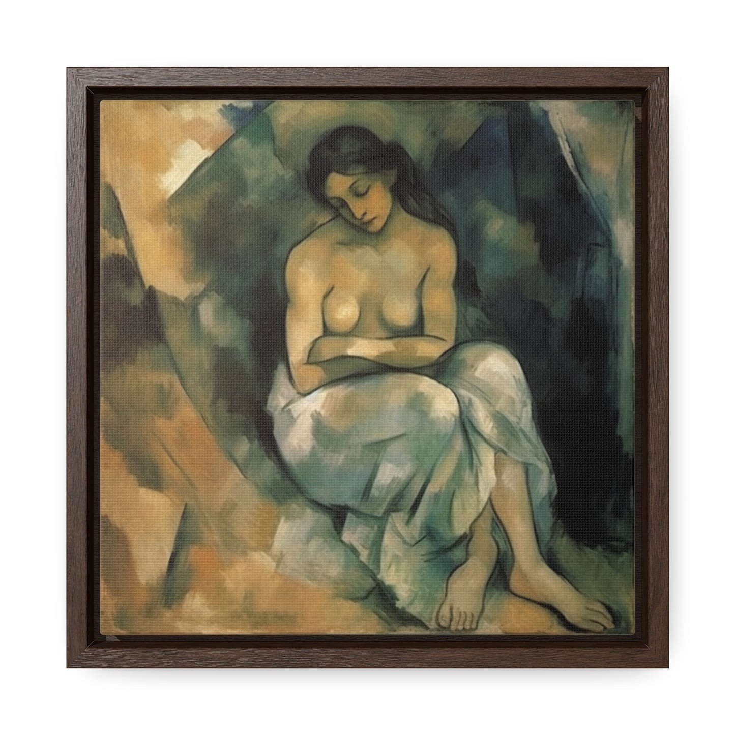 Women 3, Valentinii, Gallery Canvas Wraps, Square Frame