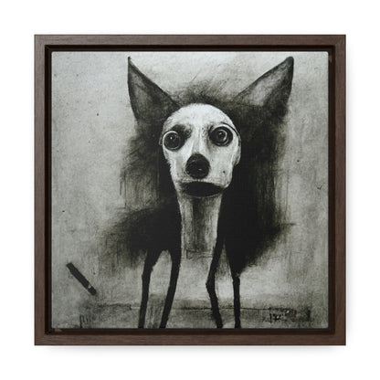 Dogs and Puppies 16, Valentinii, Gallery Canvas Wraps, Square Frame