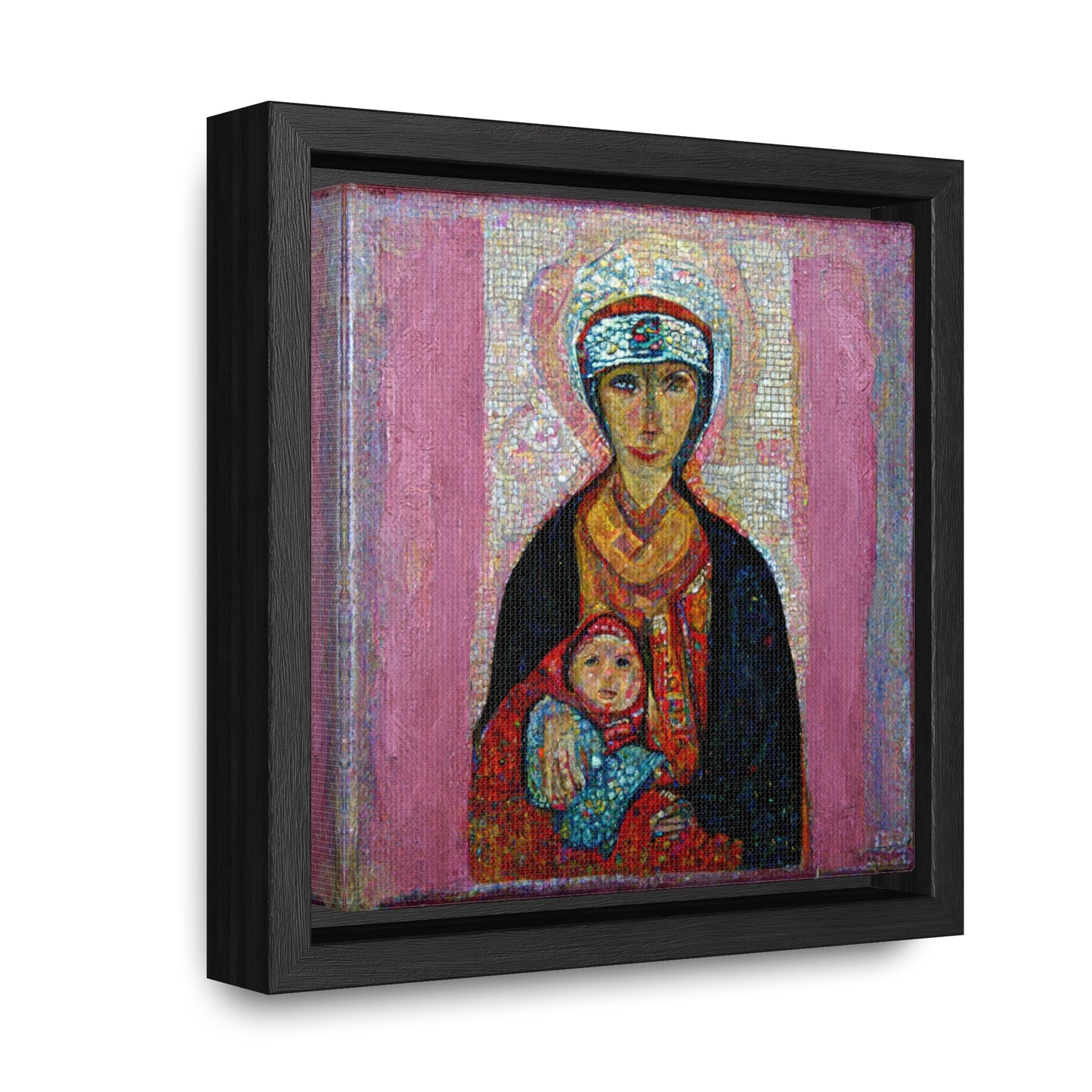 Mary and the Child 23, Valentinii, Gallery Canvas Wraps, Square Frame