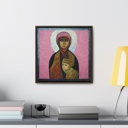 Mary and the Child 18, Valentinii, Gallery Canvas Wraps, Square Frame