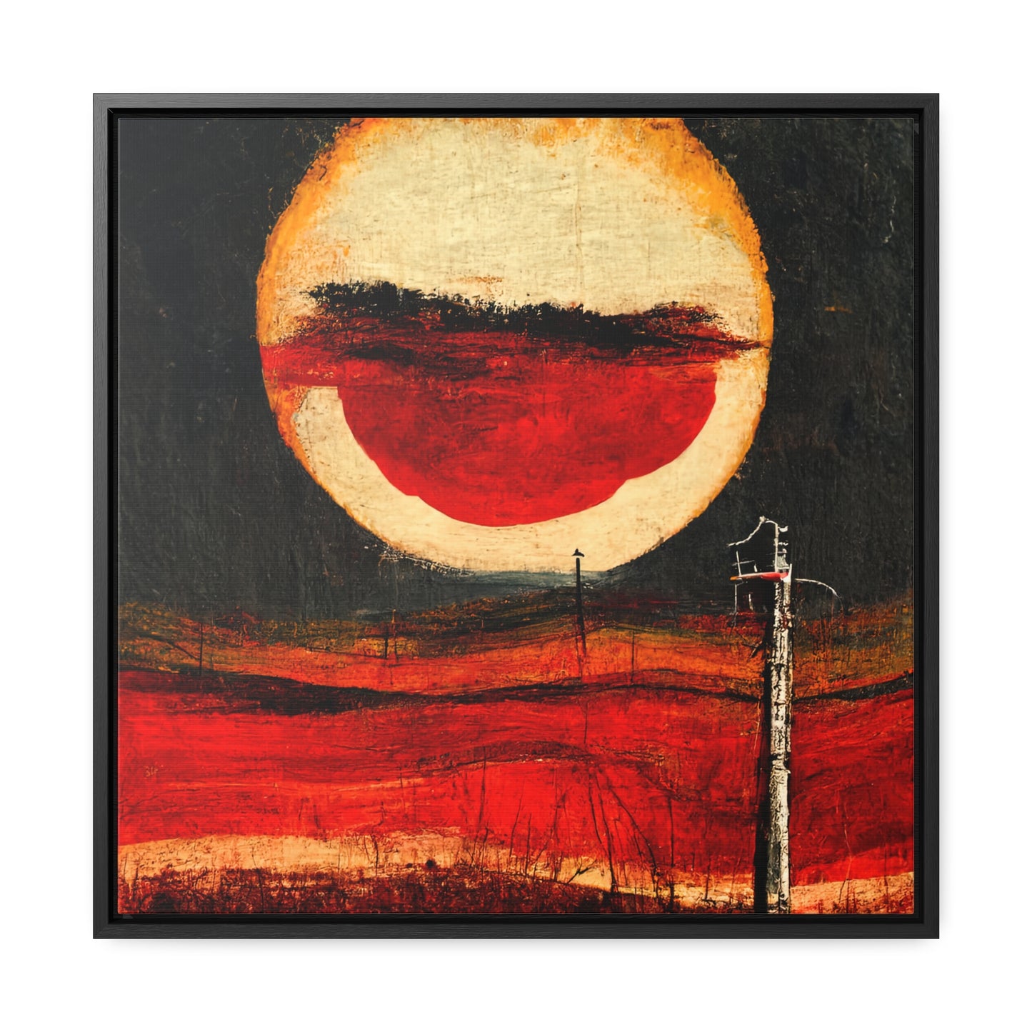 Land of the Sun 26, Valentinii, Gallery Canvas Wraps, Square Frame