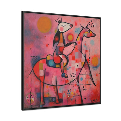 The Dreams of the Child 5, Gallery Canvas Wraps, Square Frame