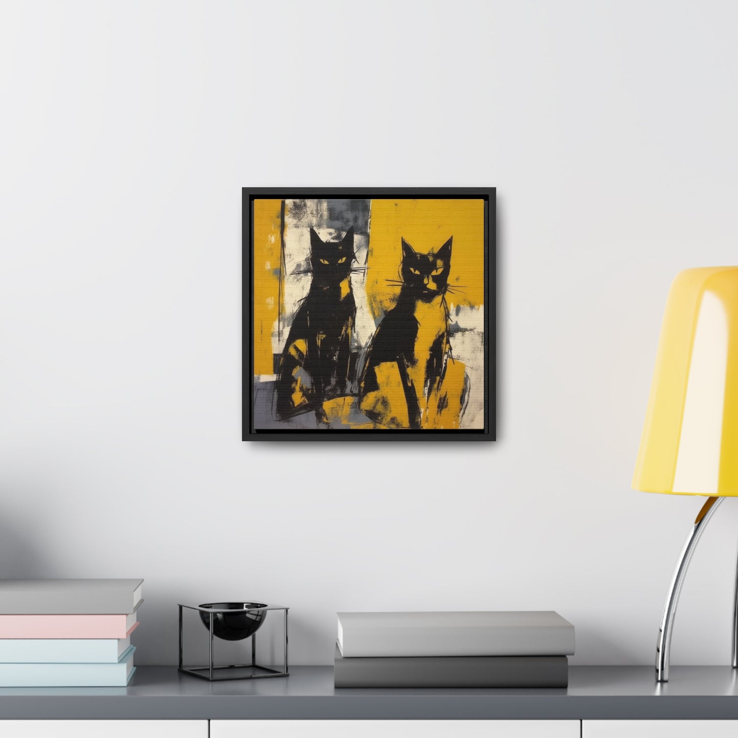Cat 23, Gallery Canvas Wraps, Square Frame