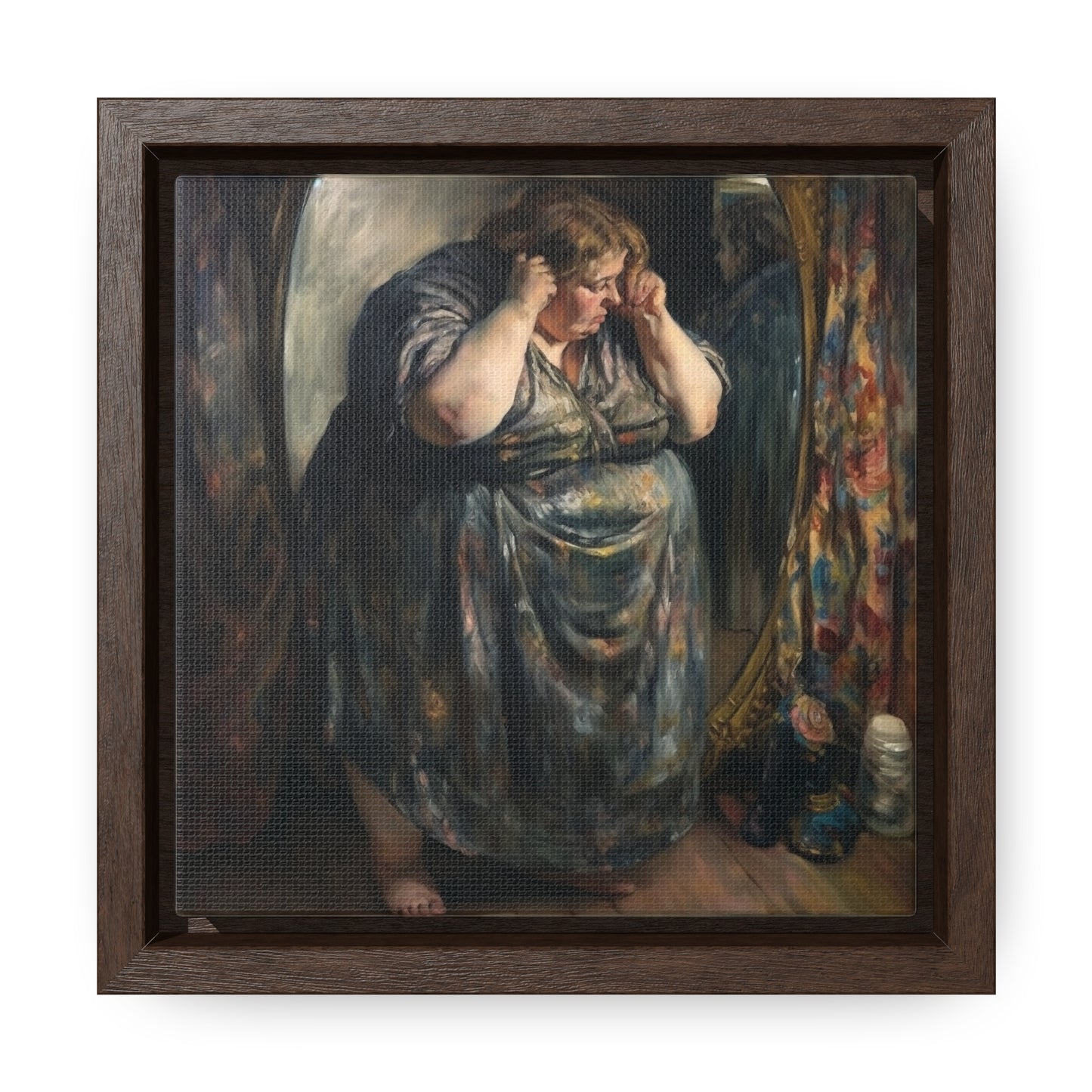 Baroque 3, Valentinii, Gallery Canvas Wraps, Square Frame