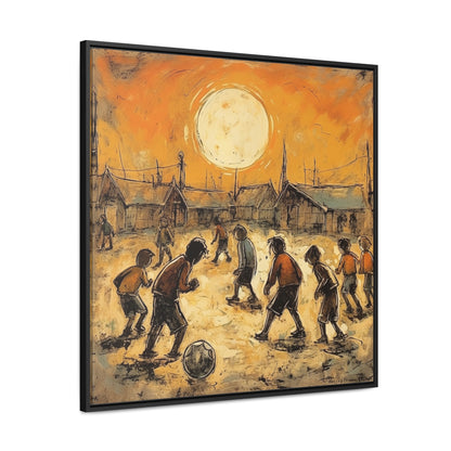 Childhood 27, Gallery Canvas Wraps, Square Frame