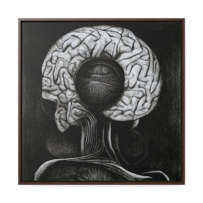 Brain 40, Valentinii, Gallery Canvas Wraps, Square Frame