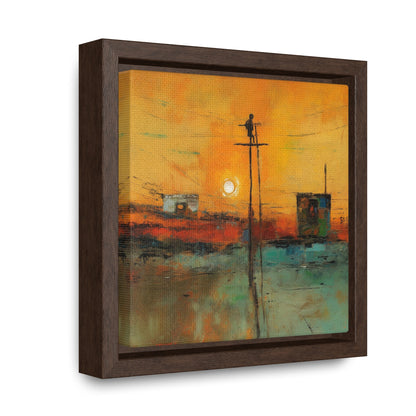 Land of the Sun 81, Valentinii, Gallery Canvas Wraps, Square Frame