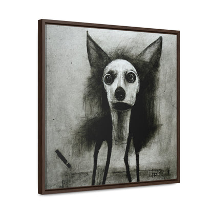 Dogs and Puppies 16, Valentinii, Gallery Canvas Wraps, Square Frame