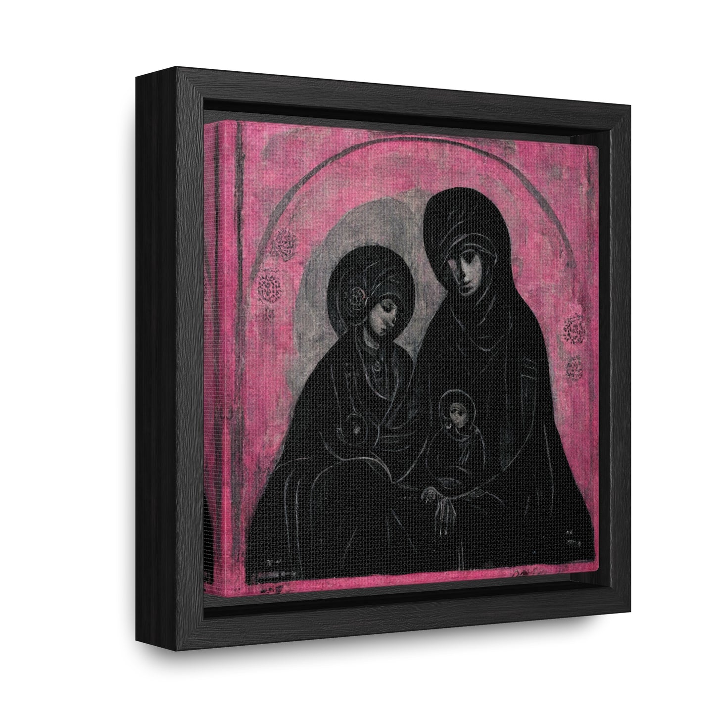 Mary and the Child 9, Valentinii, Gallery Canvas Wraps, Square Frame