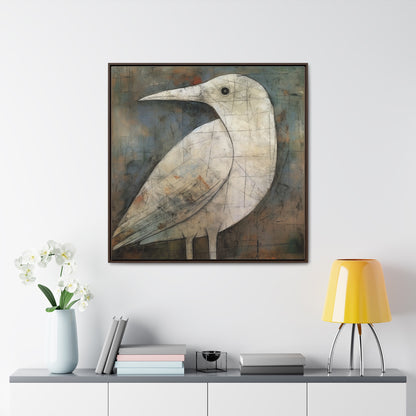 Bird 9, Gallery Canvas Wraps, Square Frame