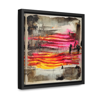 Land of the Sun 6, Valentinii, Gallery Canvas Wraps, Square Frame