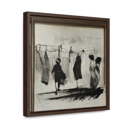 Domestic Memories 8, Valentinii, Gallery Canvas Wraps, Square Frame