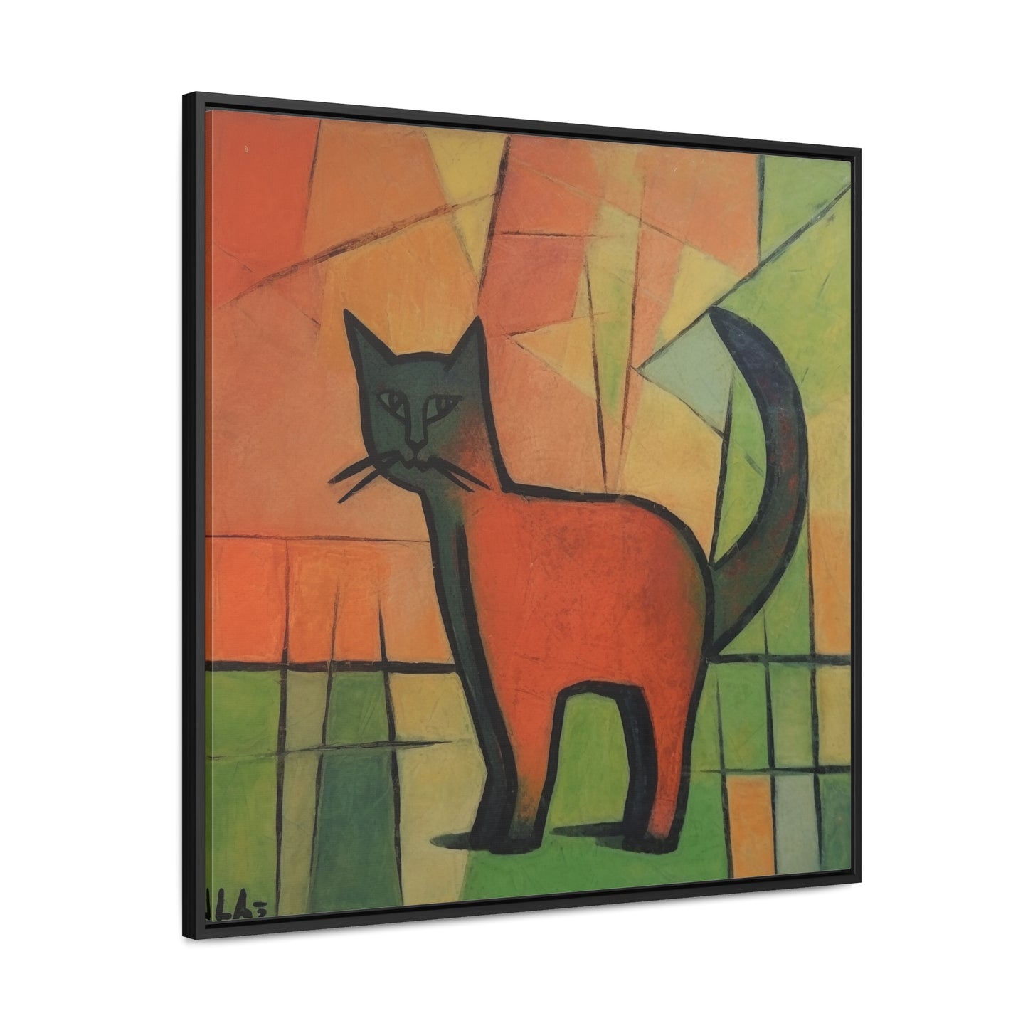 Cat 20, Gallery Canvas Wraps, Square Frame