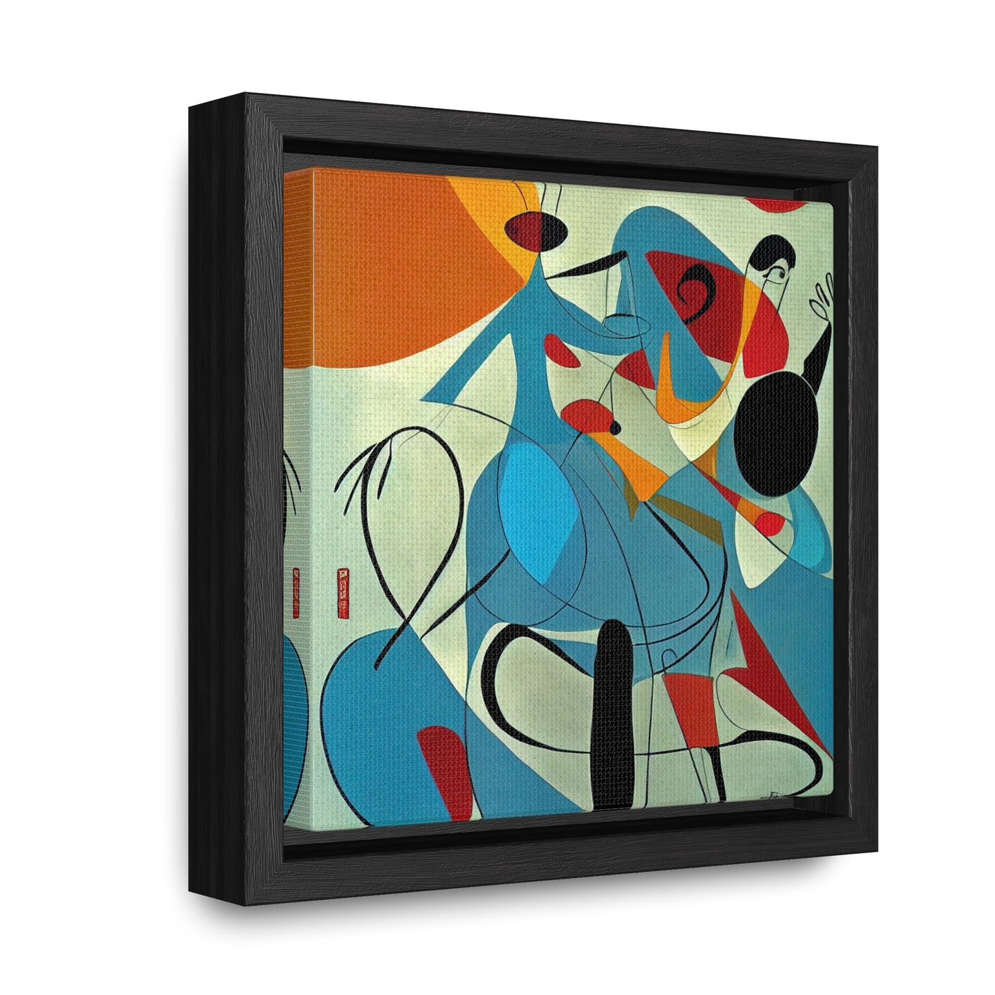 Naivia 17, Gallery Canvas Wraps, Square Frame