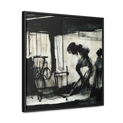 Domestic Memories 17, Valentinii, Gallery Canvas Wraps, Square Frame