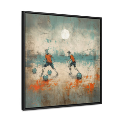 Childhood 39, Gallery Canvas Wraps, Square Frame