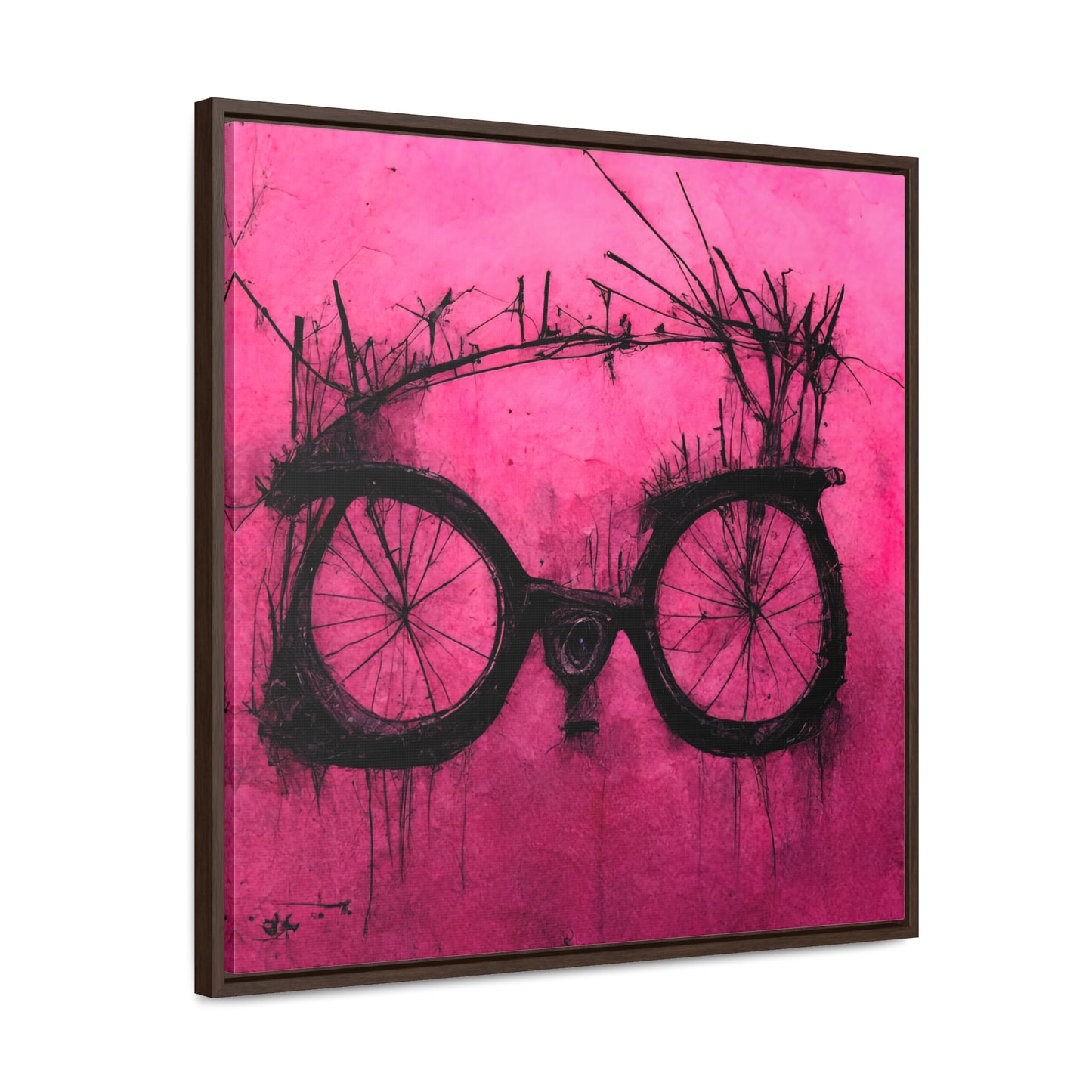 Bicycle, Valentinii, Gallery Canvas Wraps, Square Frame