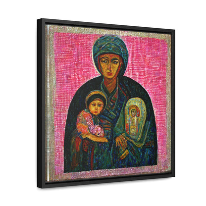 Mary and the Child 28, Valentinii, Gallery Canvas Wraps, Square Frame