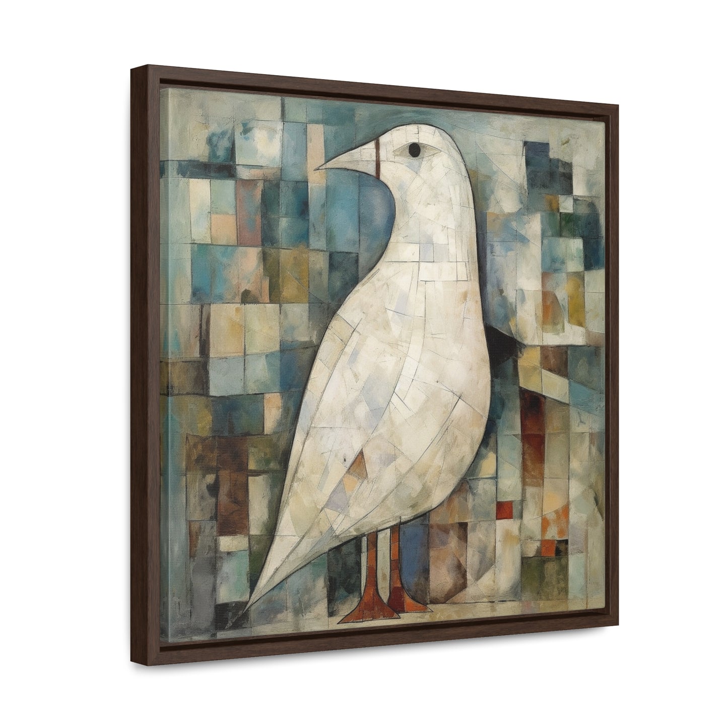 Bird 15, Gallery Canvas Wraps, Square Frame