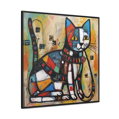 Cat 94, Gallery Canvas Wraps, Square Frame