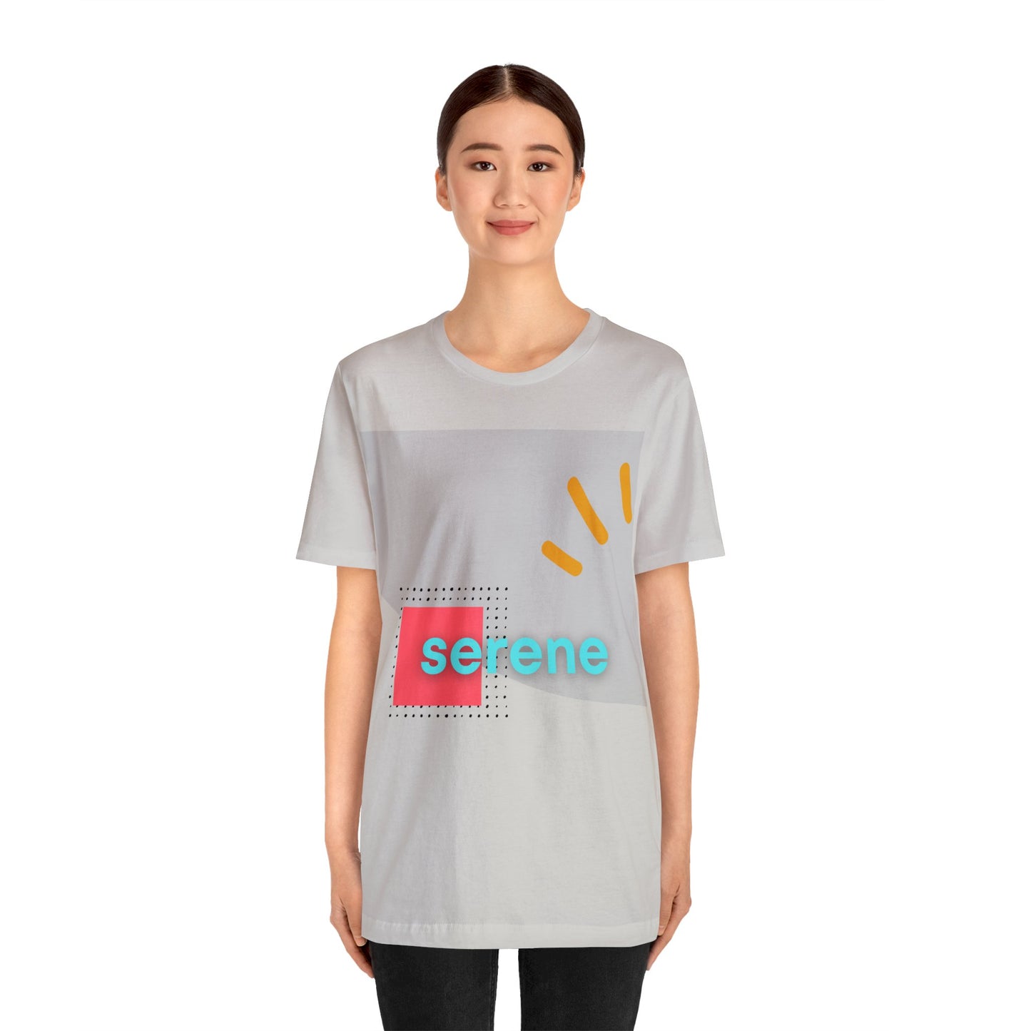 Serene, Unisex Jersey Short Sleeve Tee