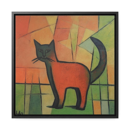 Cat 20, Gallery Canvas Wraps, Square Frame