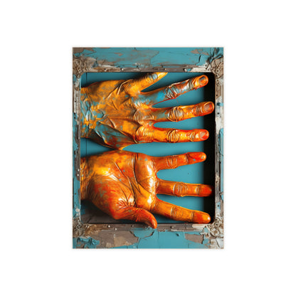 Hands 107, Ceramic Photo Tile