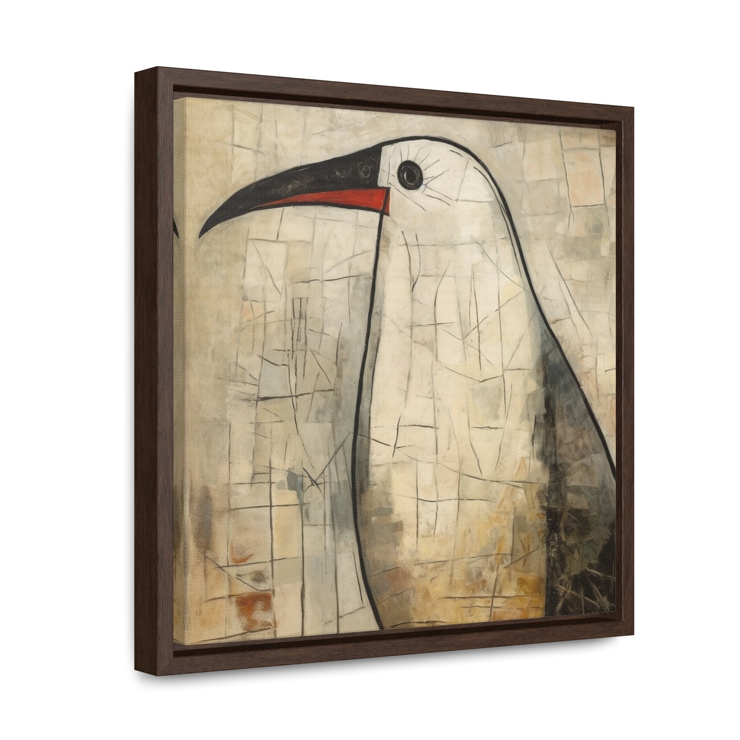 Bird 10, Gallery Canvas Wraps, Square Frame