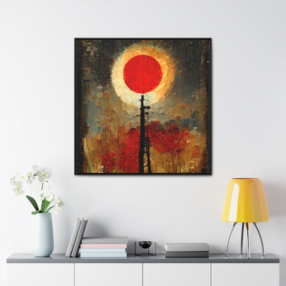 Land of the Sun 14, Valentinii, Gallery Canvas Wraps, Square Frame