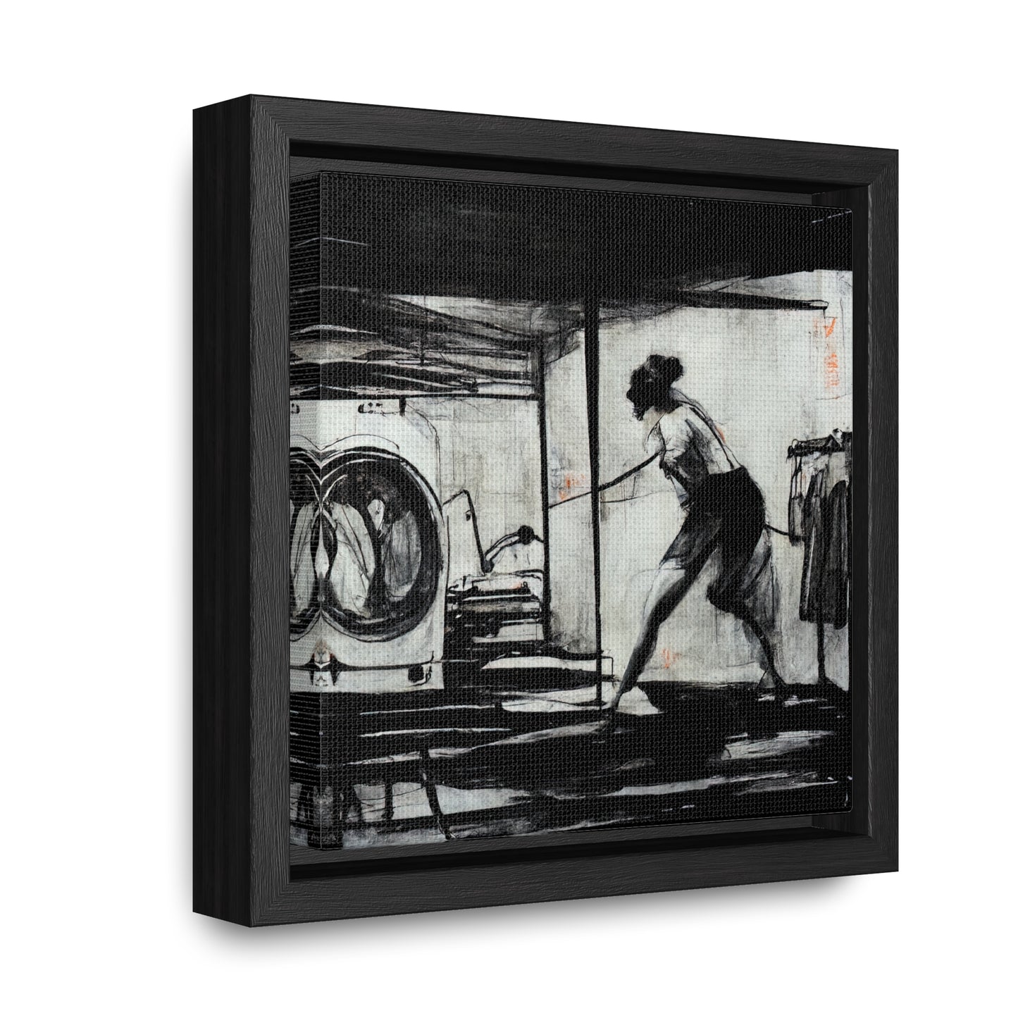 Domestic Memories 38, Valentinii, Gallery Canvas Wraps, Square Frame