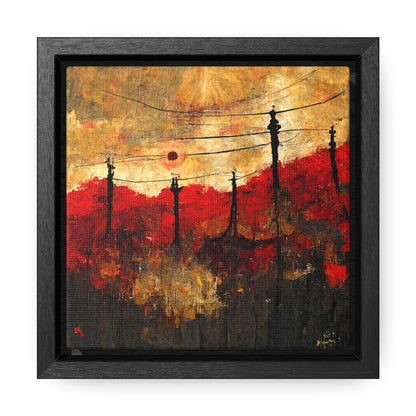 Land of the Sun 24, Valentinii, Gallery Canvas Wraps, Square Frame