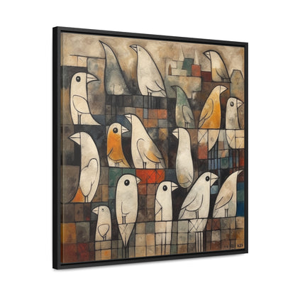 Bird 13, Gallery Canvas Wraps, Square Frame